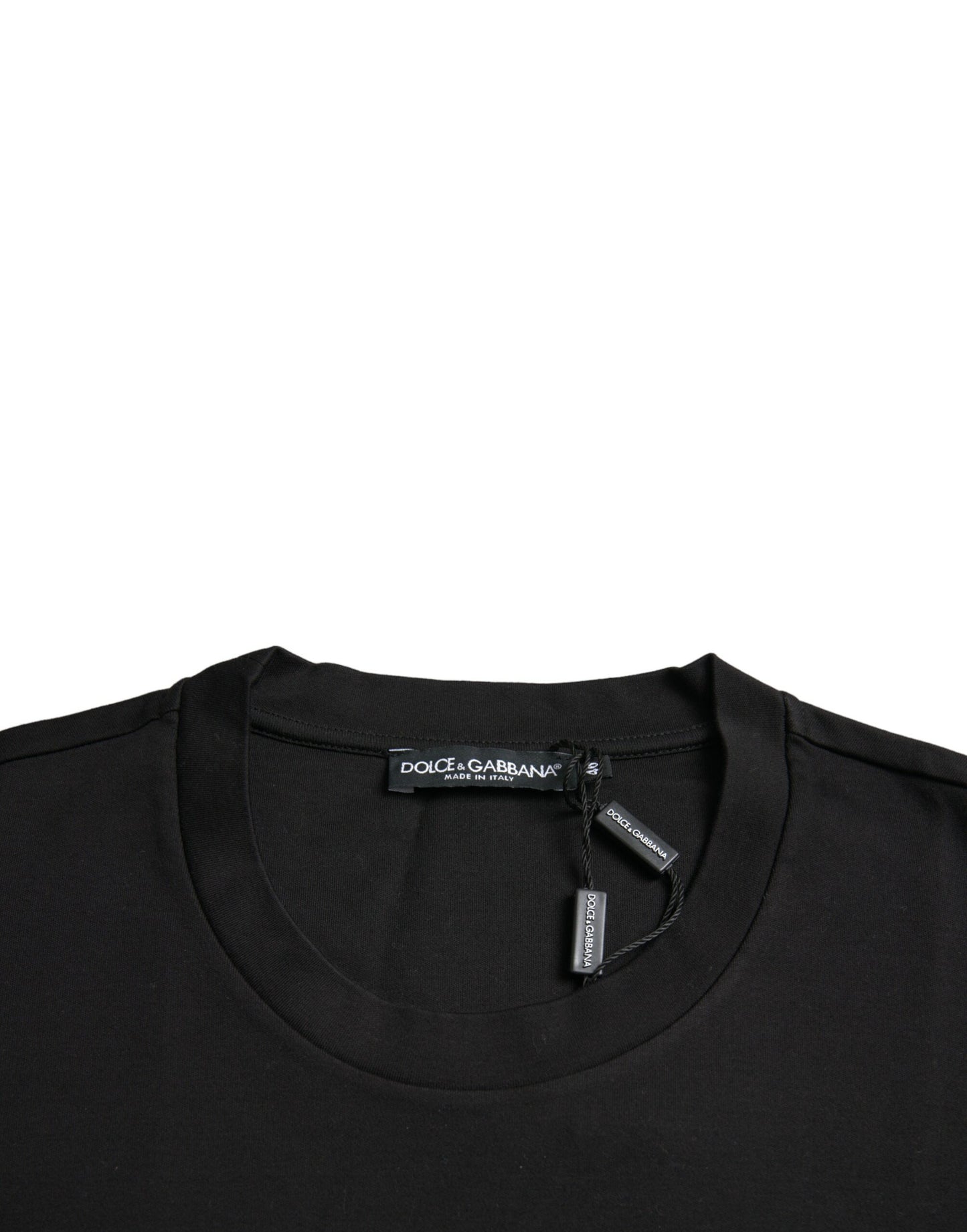Schwarzes T-Shirt mit Rundhalsausschnitt „With Love Always“