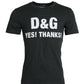 Graues T-Shirt mit Rundhalsausschnitt und kurzen Ärmeln und Logo-Print