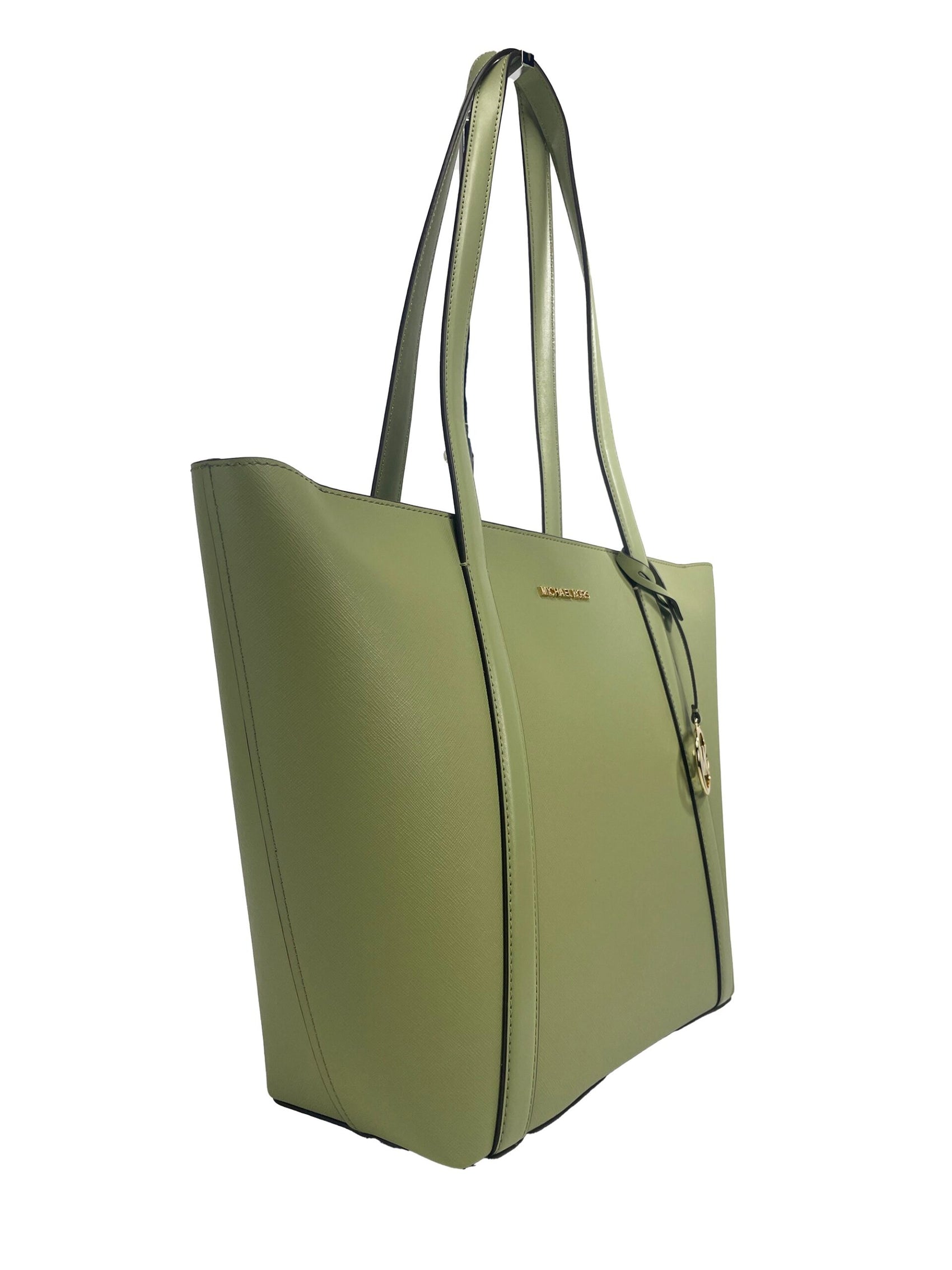 Große Pratt Schultertasche mit Reißverschluss in Hellsalbei