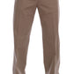 Pantaloni casual in chino beige chic