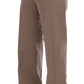 Pantaloni casual in chino beige chic