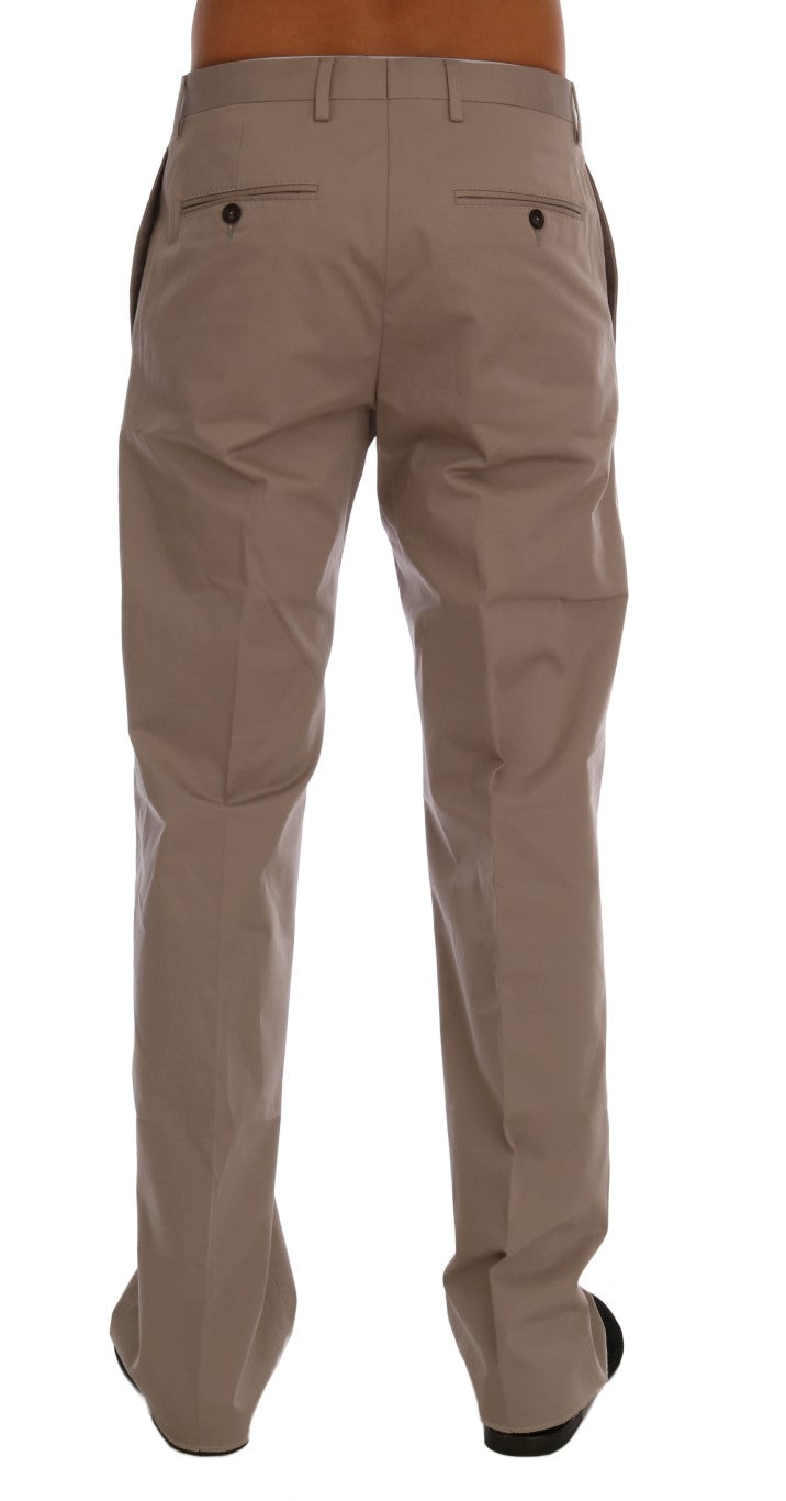 Schicke beige Chinos Freizeithose