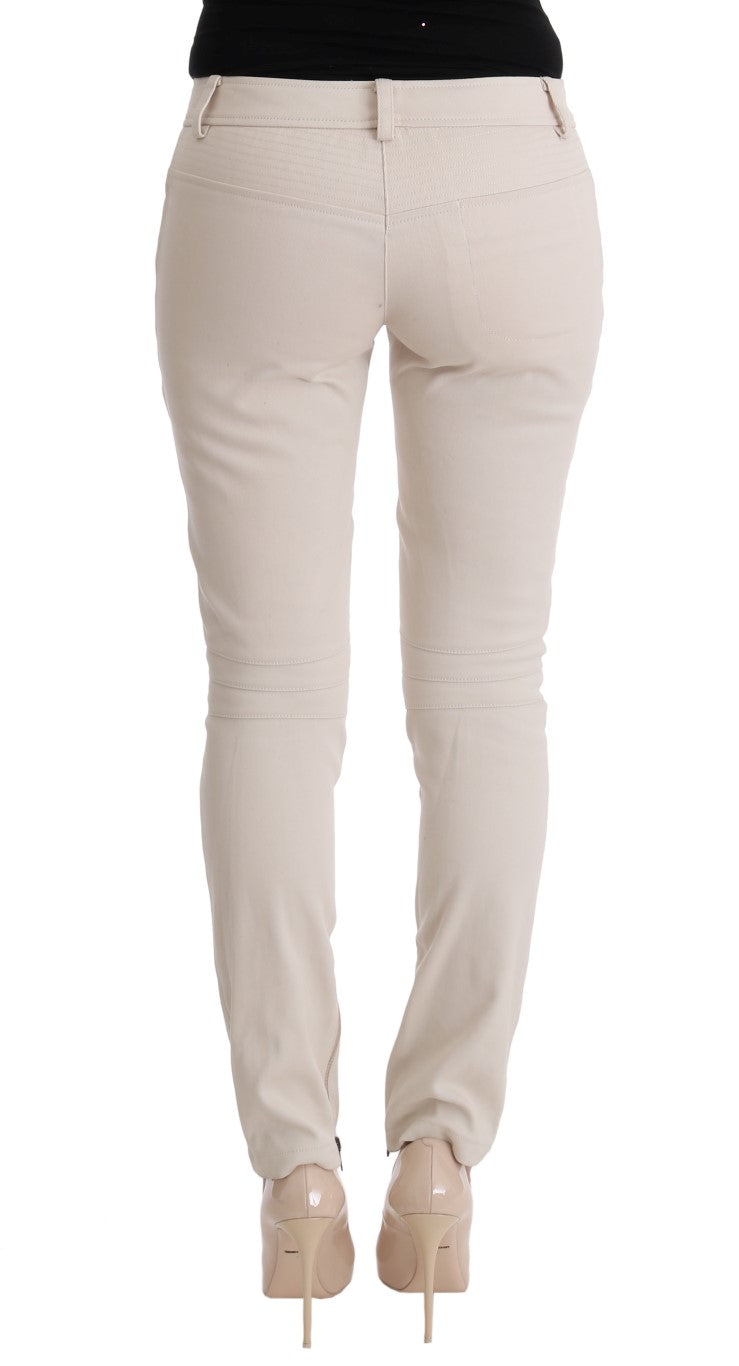 Schicker weißer Slim Fit Denim Treasure