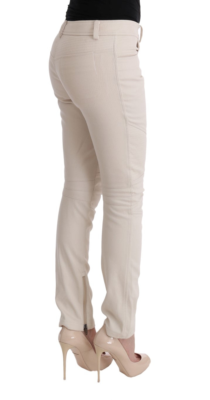 Schicker weißer Slim Fit Denim Treasure