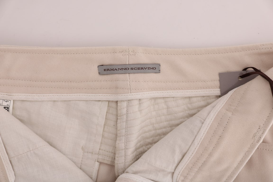 Schicker weißer Slim Fit Denim Treasure