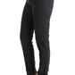 Pantaloni skinny casual grigi chic