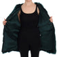 Exquisite Green Alpaca Fur Long Vest