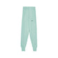 Mint Green Wool Blend Tracksuit Trousers