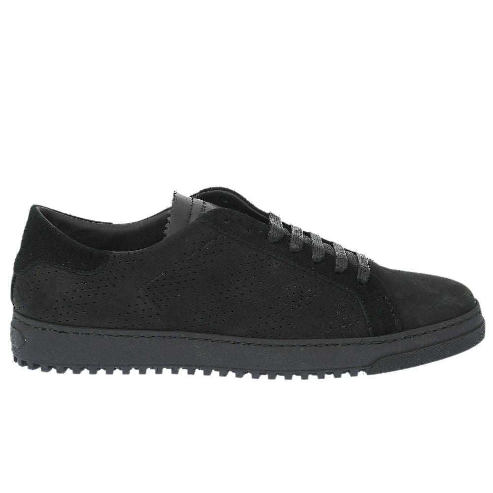 Black Calfskin Women Sneaker