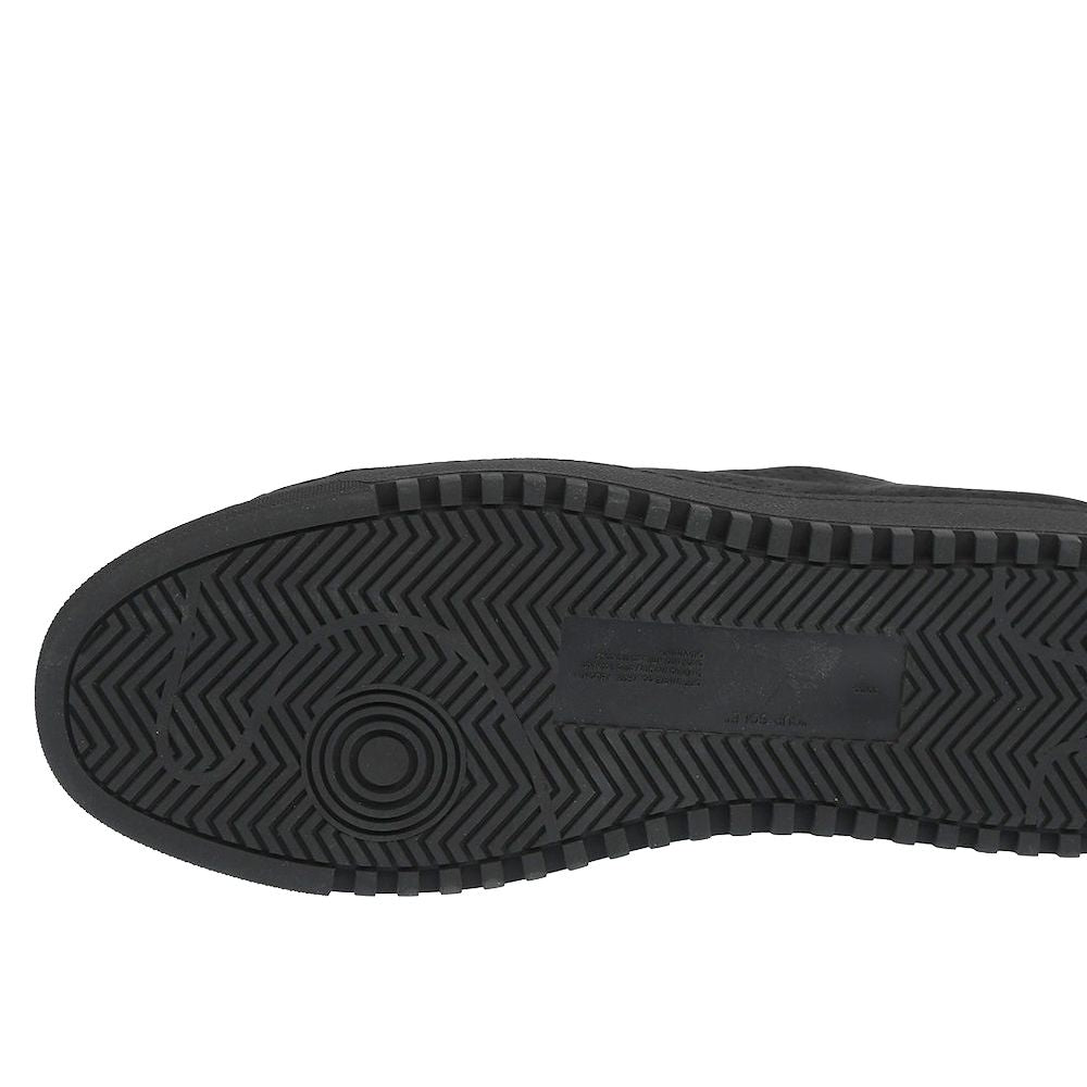 Schwarze Damen-Sneaker aus Kalbsleder
