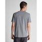 T-shirt da uomo in cotone grigio