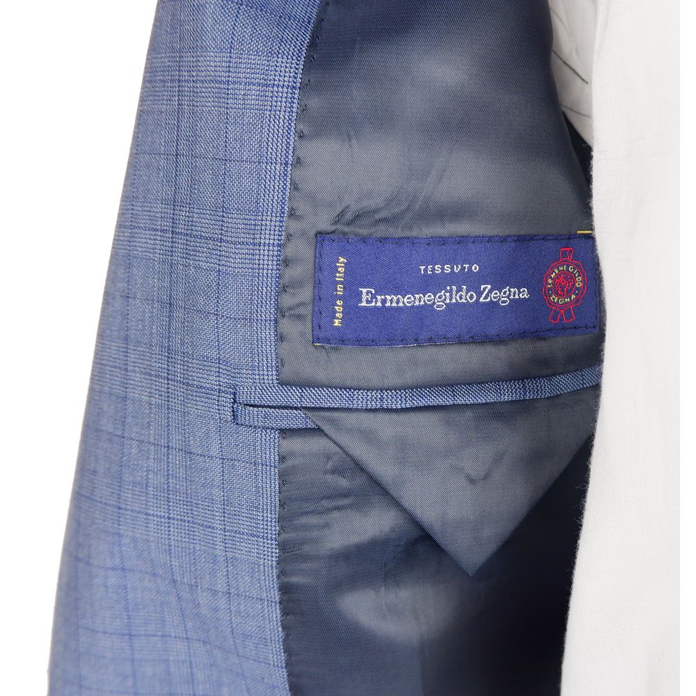 Blauer Herrenanzug aus Wolle