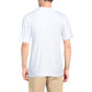 Elegantes weißes Baumwoll-T-Shirt mit Brustdruck