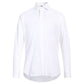 Sophisticated White Cotton Shirt with Embroidered Logo