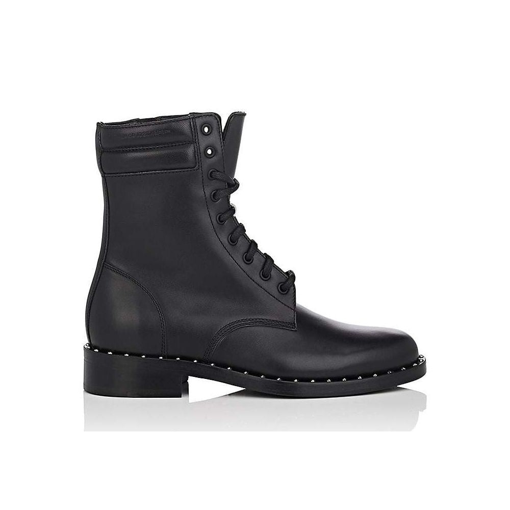 Black Calfskin Women Boot