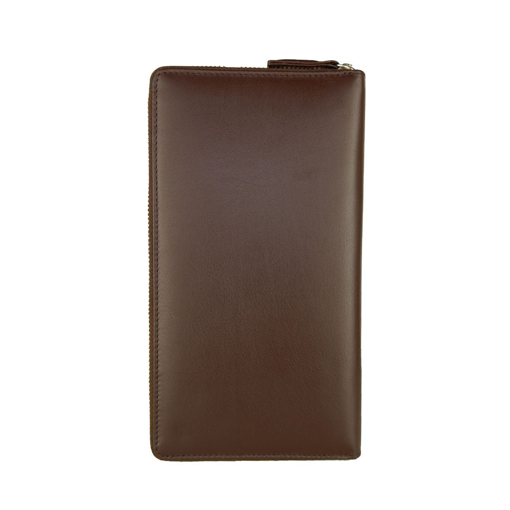 Elegante Geldbörse aus braunem Leder
