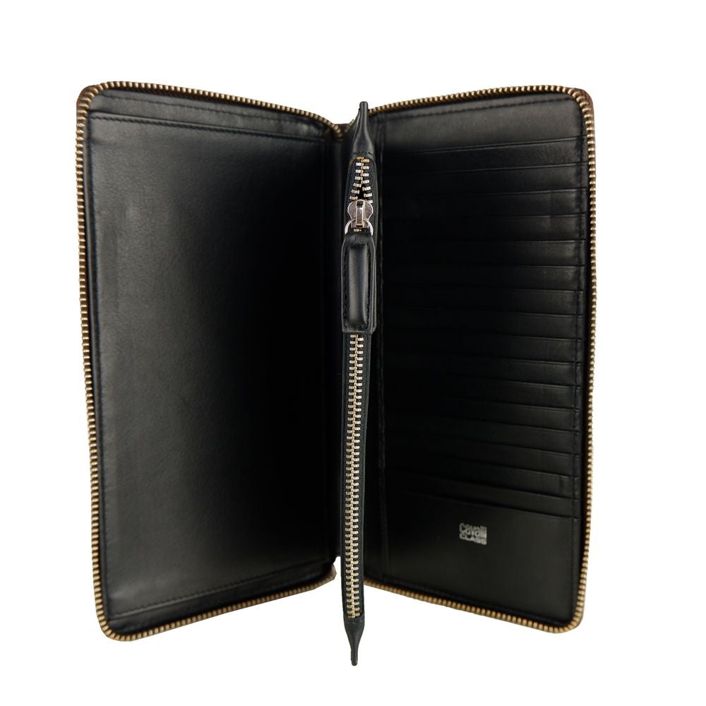 Elegante Geldbörse aus braunem Leder