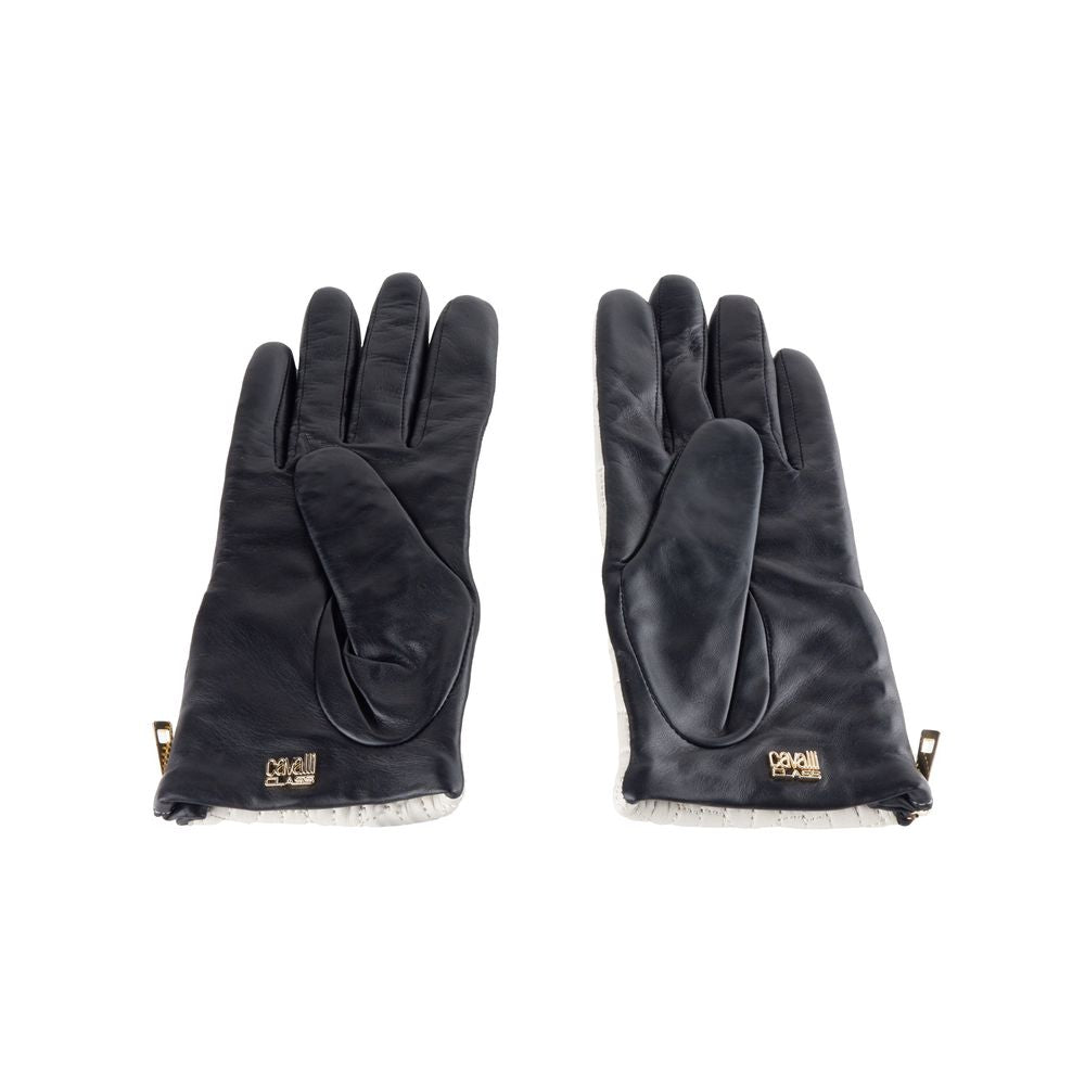 Grauer Lammfellhandschuh für Damen