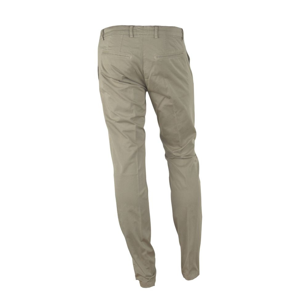 Elegante beige Sommerhose für Herren