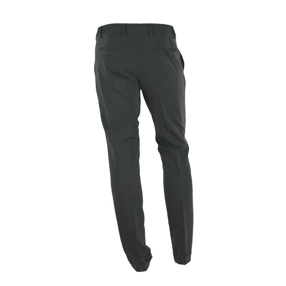 Elegante italienische graue Hose für Herren