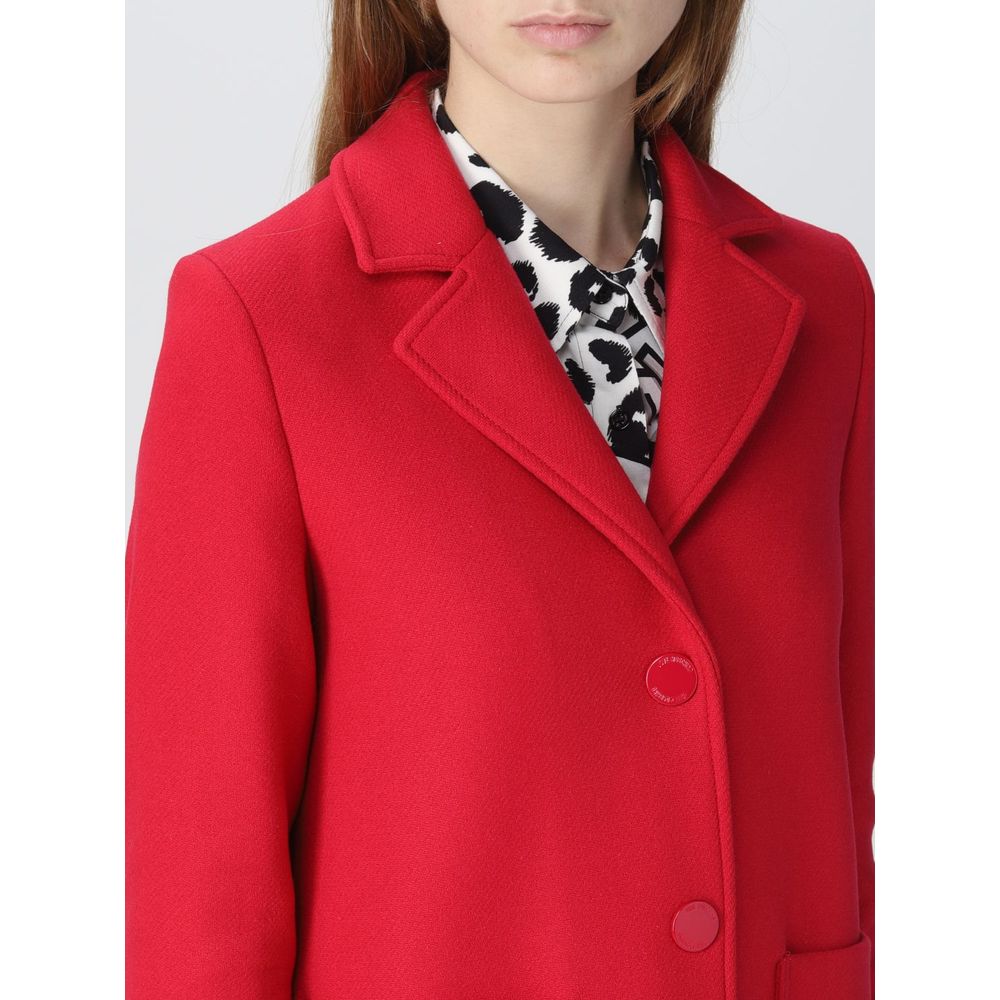 Giacca in misto lana rosa chic