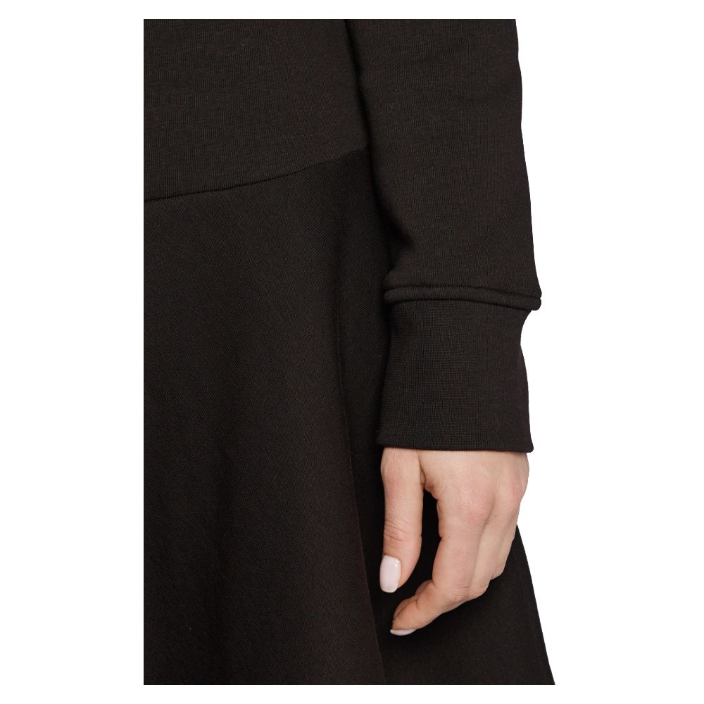 Schickes Kleid aus Baumwollmischung mit geprägtem Logo