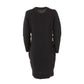 Schickes Strickkleid aus Wollmischung mit Herzmuster