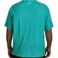 Light Green Cotton Linen Short Sleeves T-shirt