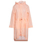 Powder Pink Long Waterproof Jacket