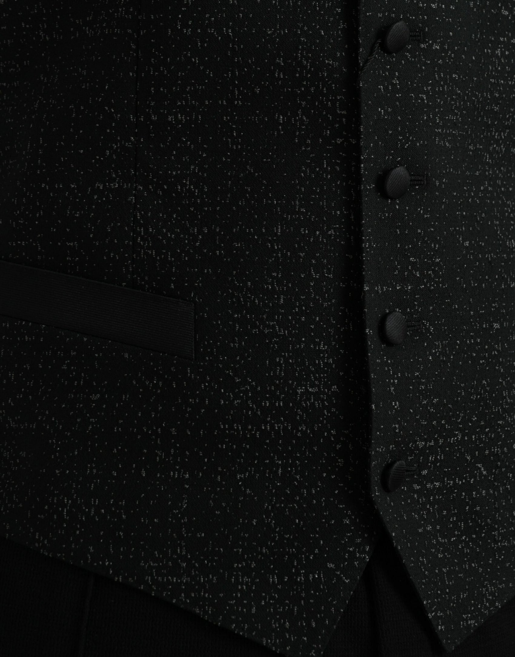 Schwarz Braun Seidenweste Kleid Formale Weste