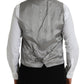 Light Gray Wool Formal Dress Waistcoat Vest