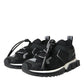 Black Mesh Sorrento Trekking Sneakers Shoes