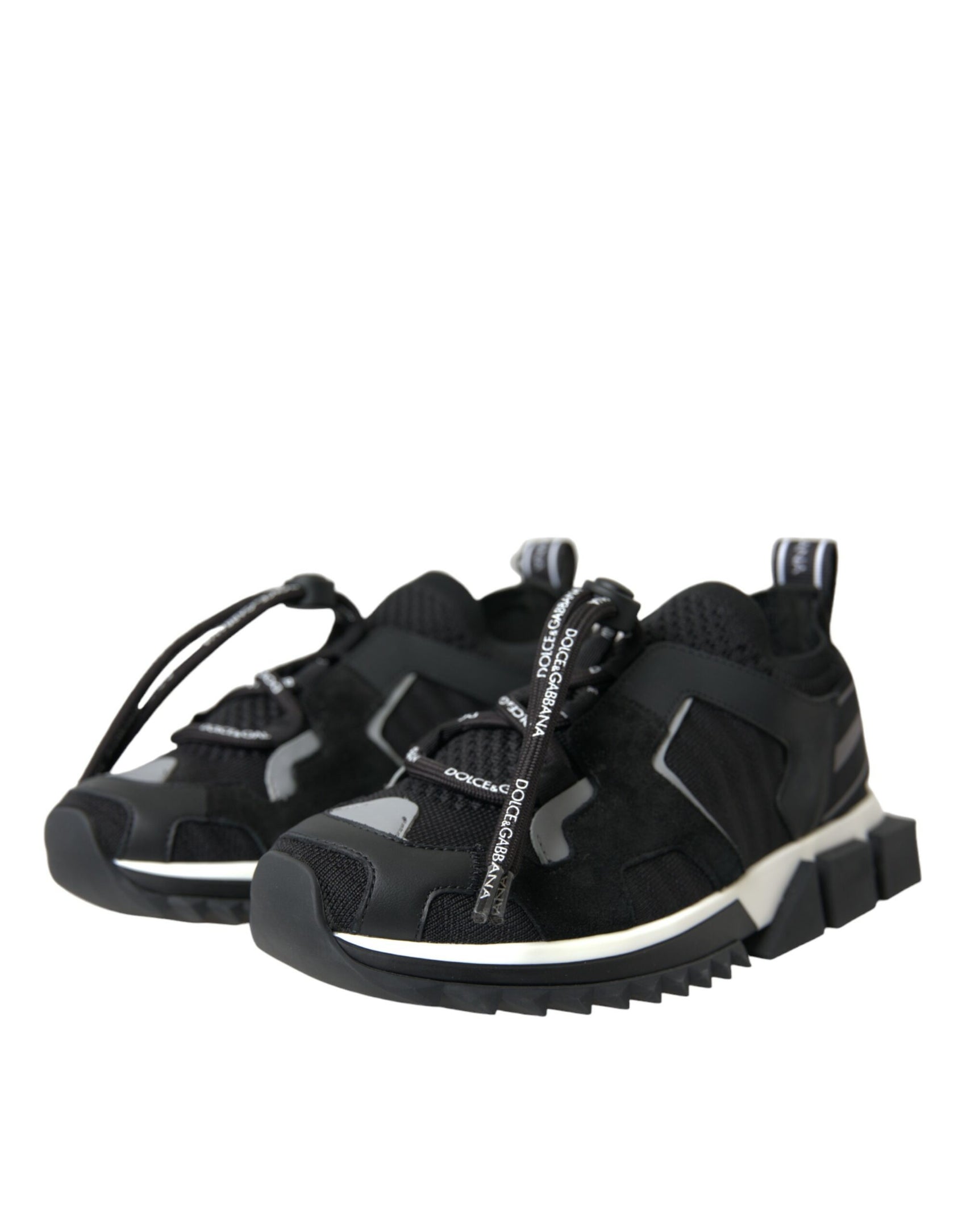 Sorrento Trekking-Sneakers aus schwarzem Mesh