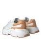 White Peach DAYMASTER Leather Sneakers Shoes