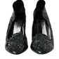 Black Crystal CINDERELLA Heels Pumps Shoes