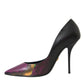 Multicolor Exotic Leather Heels Pumps Shoes