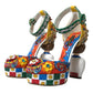 Multicolor Carretto Embellished Sandals Shoes