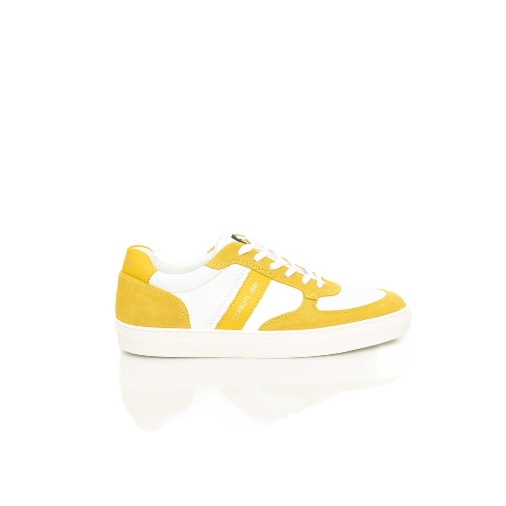 Yellow Leather Men's Sneaker