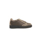 Sneaker da uomo in pelle beige