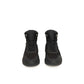 Schwarze Leder Herren Sneaker