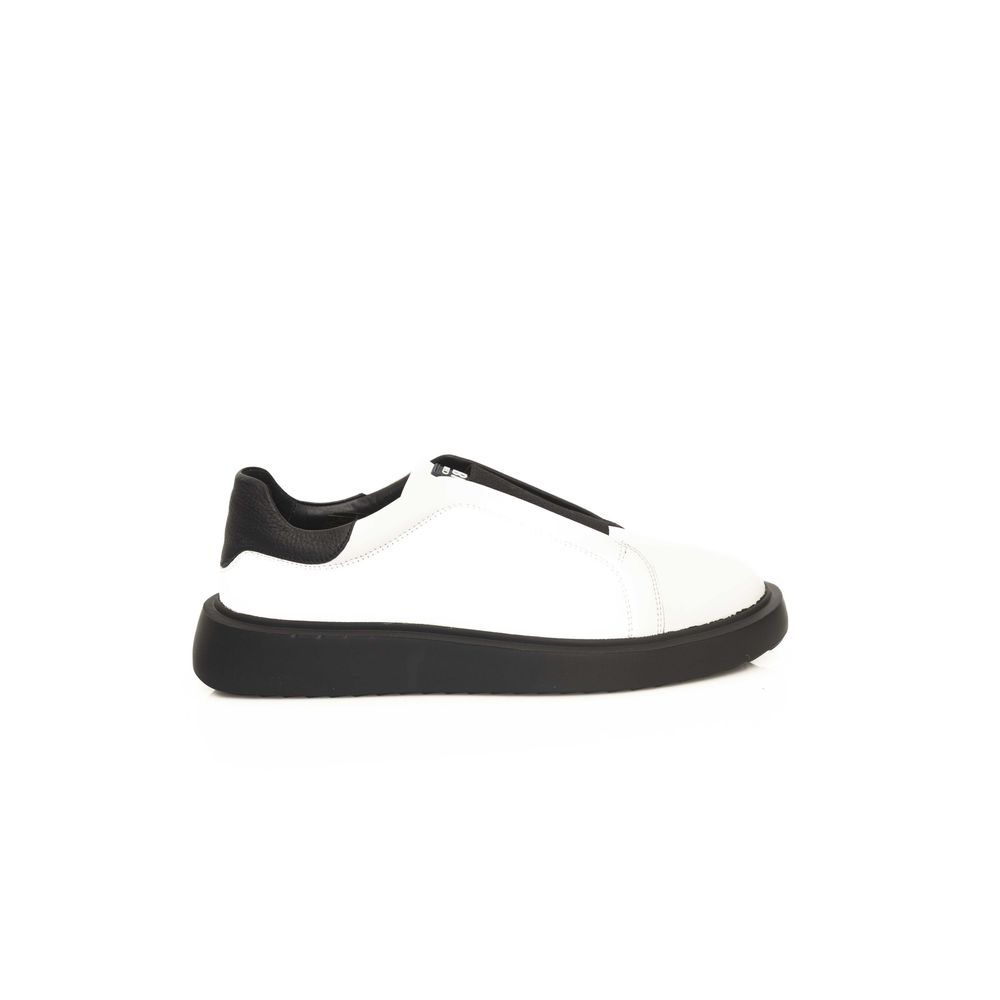 White Leather Men's Sneaker