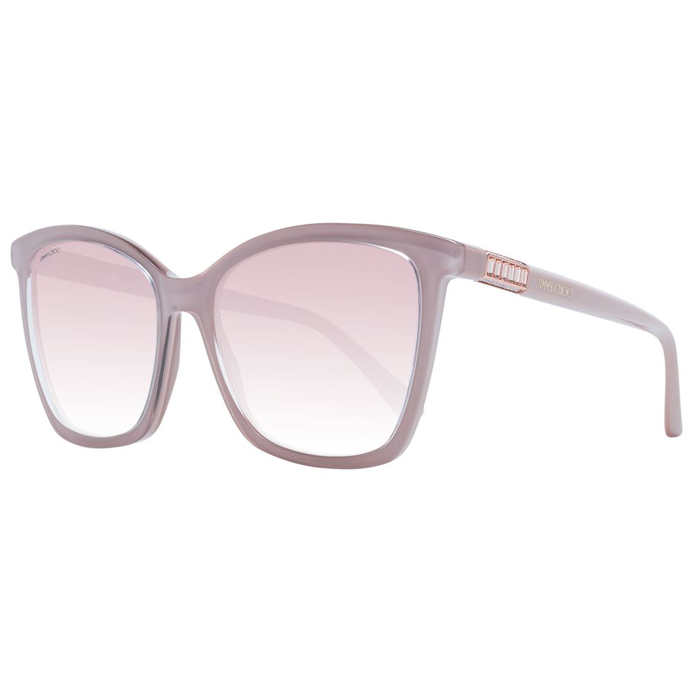 Cremefarbene Damen-Sonnenbrille