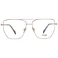 Gold Women Optical Frames