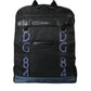 Black Nylon DG Logo School Backpack Men Bag