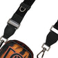 Multicolor Tiger Print Nylon Logo Cross Body Bag