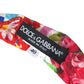 Multicolor Carretto Print Waist Belt