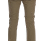 Pantaloni chino beige slim fit per uno stile sofisticato