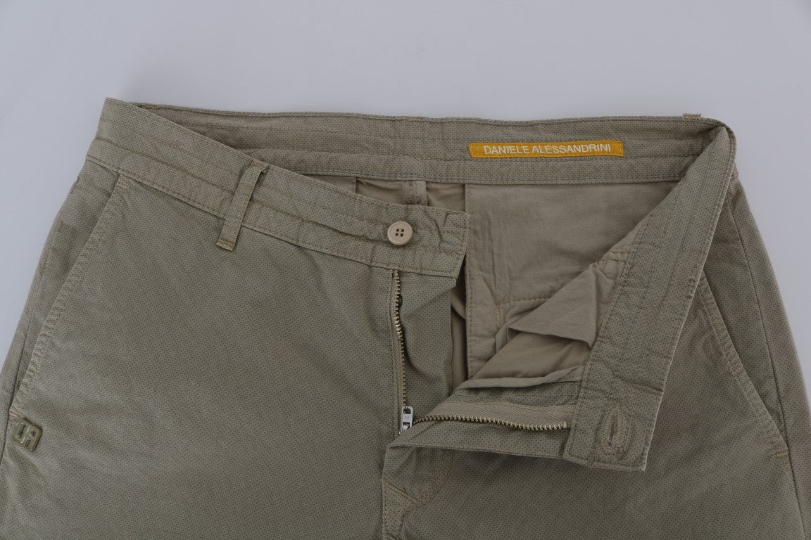 Beige Slim Fit Chinos für einen anspruchsvollen Stil