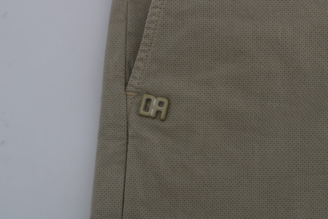 Beige Slim Fit Chinos für einen anspruchsvollen Stil