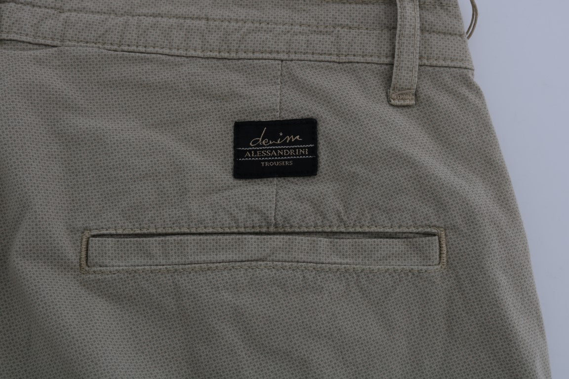 Pantaloni chino beige slim fit per uno stile sofisticato